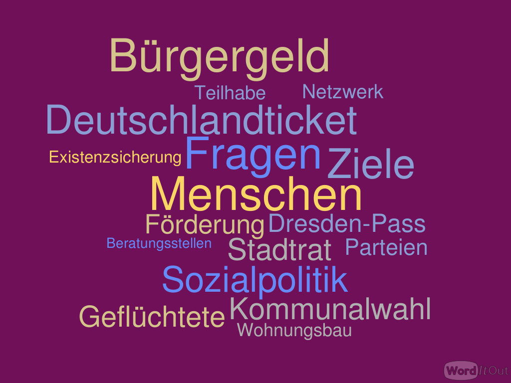 Sozialpolitische Fragen und Positionen zur Stadtratswahl 2024